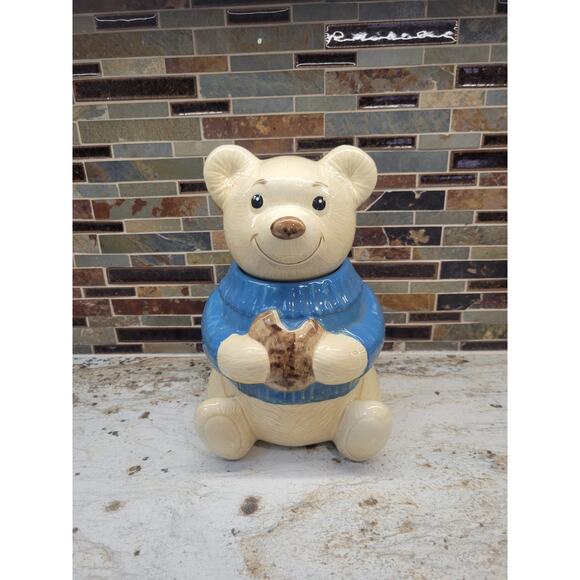 Vintage Teddy Bear Metlox Poppytrail Cookie Jar, - Picture 1 of 6